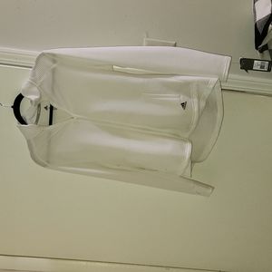 Adidas size medium pullover ribbed zipup